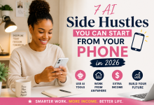 7 AI Side Hustles You Can Start From Your Phone in 2026