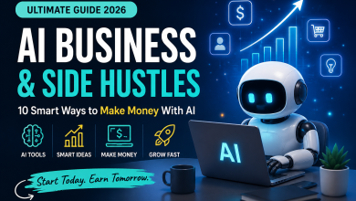 AI Business & Side Hustles: 10 Smart Ways to Make Money With AI in 2026 AI Business & Side Hustles: 10 Smart Ways to Make Money With AI in 2026