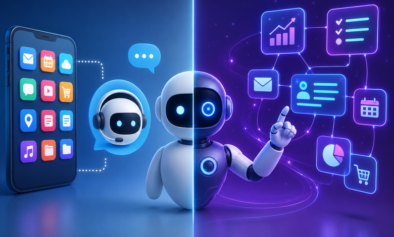 AI Agents vs Virtual Assistants | What Will Replace Traditional Apps in 2026? AI Agents vs Virtual Assistants | What Will Replace Traditional Apps in 2026?