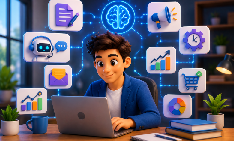Best AI Tools for Small Businesses in 2026 | Save Time and Grow Faster Best AI Tools for Small Businesses in 2026 | Save Time and Grow Faster